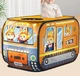 Детская игровая палатка TENT 110×70×70 см игровой домик складной в сумке чехле полицейская пожарная машина для комнаты улицы сюжетно ролевых игр - изображение 4
