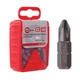 Бита INTERTOOL PH2 25 мм крестовая для шуруповерта 1/4" HEX - изображение 2