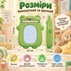 Магнітна дошка-брелок для малювання дитяча багаторазова зі стилусом і кріпленням на рюкзак зелений - зображення 5