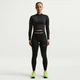 Лосіни жіночі Nike Seamless Dri-Fit High-Waisted 7/8 Leggings L Чорний IR4200-010 - зображення 3