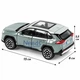 Машинка Toyota RAV4 игрушка моделька металлическая коллекционная 15 см Серый (5337746) - изображение 3