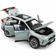 Машинка Toyota RAV4 игрушка моделька металлическая коллекционная 15 см Серый (5337746) - изображение 7