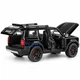 Машинка Toyota Land Cruiser Prado 250 игрушка моделька металлическая коллекционная 15 см Черный (7457653) - изображение 6