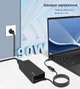 Зарядное устройство 90W для Lenovo ThinkPad / IdeaPad / Yoga, 20V 4.5A, желтый Slim Tip, ADLX90NCC3A - изображение 3