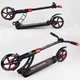 Самокат двухколесный Best Scooter 42923 Черно-красный - изображение 6