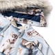 Зимний термокомбинезон Molo Pyxis Fur Husky Cubs, цвет голубой, размер 98 (263.5W26N105.9774) - изображение 5