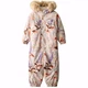 Зимний термокомбинезон Molo Polaris Fur Meadow Mist, цвет розовый, размер 110 (263.5W26N205.9778) - изображение 1