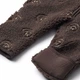 Флисовый комбинезон Molo Umeko Bark Smile, цвет коричневый, размер 56 (263.5W26L302.3515) - изображение 4