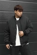 Бомбер Staff raw dark gray2 oversize S (BZP0356) - изображение 9