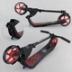 Самокат двухколесный Best Scooter 18424 Черно-красный - изображение 6
