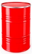 Бочка 200 литров металлическая (1A2) BarrelPRO открытая красная - изображение 1