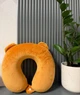 Подушка для путешествий Memory Foam Собака Сиба-ину 32х25х10 см коричневый - изображение 2