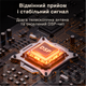 Радіоприймач портативний Коричневий Bluetooth 5.4 FM/AM/SW, USB/TF Акумуляторний з підставкою для телефону (20016) - изображение 6
