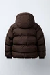 Зимняя куртка для мальчика Zara 128 размер коричневая 5644758700 - изображение 4
