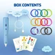 Дитяча 3D-ручка LAMAX ArtKid1 3D Blue бездротова 12 кольорів пластику 2 швидкості синя (SKU-618) - изображение 4