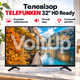 Телевизор SMART TV 32″ 81 см Android 16 1/8 ГБ с DVB-T2 тюнером для дома и просмотра онлайн-контента - изображение 1