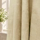 Кухонні короткі штори з тюлем на ажурних завʼязках Adagio Windows Decor Однотонна занавіска Затишок дует у бежевому кольорі - зображення 3