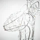 Светодиодная новогодняя декорация — олень, 45x30x10 см, 40 LED, теплый белый свет (803187) - изображение 5