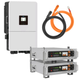 Комплект автономного енергопостачання Deye SUN-20K-SG05LP3-EU-SM2 20 кВт + Pytes V5°α Plus H+ 2 шт 5.12 кВт·год LiFePO4 - зображення 2