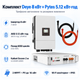 Комплект автономного енергопостачання Deye SUN-8K-SG05LP3-EU 8 кВт 3 фази + Pytes E-BOX-48100R TE+ 5.12 кВт·год LiFePO4 - зображення 1