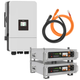 Комплект автономного енергопостачання Deye SUN-12K-SG05LP3-EU 12 кВт + Pytes V5°α Plus H+ 2 шт 5.12 кВт·год LiFePO4 - зображення 2