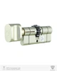 Циліндр RB KEYLOCX 85 мм (50x35T) · ключ-вертушка · нікель сатин · 5 ключі (SPVR0226) - изображение 2