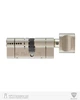 Циліндр RB KEYLOCX 70 мм (35x35T) · ключ-вертушка · нікель сатин (SPVR0457) - изображение 4
