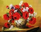 Алмазная мозаика ColorArt Букет маков 40х50см SP057 - изображение 2