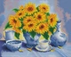 Алмазная жывопись ColorArt Подсолнухи 40х50см SP054 - изображение 2