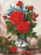 Набір алмазної вишивки ColorArt Букет червоних троянд 30x40 ST417 - зображення 2