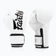 Боксерские перчатки Fairtex микрофибра 16 унций белые - изображение 5