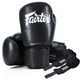 Боксерские перчатки Fairtex искусственная кожа 16 унций черные - изображение 1