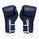Боксерские перчатки Fairtex искусственная кожа 14 унций синие - изображение 7