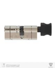 Циліндр RB KEYLOCX 95 мм (60x35T) · ключ-вертушка · нікель сатин (SPVR0381) - изображение 3