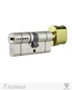 Циліндр RB KEYLOCX 62 мм (31x31T) · ключ-вертушка · нікель сатин · 5 ключі (SPVR0111) - изображение 1