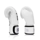 Боксерские перчатки Fairtex натуральная кожа 10 унций белые. - изображение 7