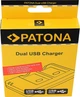 Зарядний пристрій PATONA Dual USB для Canon LP-E6, LPE6 (4055655114134) - зображення 4