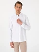 Рубашка мужская Pierre Cardin G021SZ004-000-2211547 M Белая (8683858544388) - изображение 1