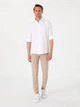 Рубашка мужская Pierre Cardin G021SZ004-000-2211547 M Белая (8683858544388) - изображение 3