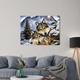 Алмазна мозаїка на підрамнику ColorArt Вовки 30x40 STP406 + Подарунок лак для покриття - зображення 3
