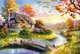 Алмазная мозаика ColorArt 20х30 Красивый пейзаж 20х30 DT713 полная выкладка, квадратные алмазики, набор для творчества и рукоделия - изображение 1