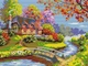Алмазная мозаика ColorArt 20х30 Красивый пейзаж 20х30 DT713 полная выкладка, квадратные алмазики, набор для творчества и рукоделия - изображение 2