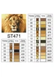 Алмазна мозаїка ColorArt Лев 30х40ST471 - зображення 6
