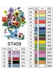 Набор алмазной жывописи на подрамнике ColorArt 30х40см Анютины глазки STP409, полная выкладка, квадратные алмазики, набор для творчества и рукоделия - изображение 5