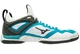 Кроссовки Mizuno мужские 40 5 белый черный голубой для сквоша - изображение 2
