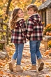 Сорочка-куртка картата Teddy Warm Kiddo бордовий 110 см - зображення 3