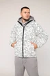 Куртка двостороння чоловіча YUKI білий 56 ЦБ-00276131 - зображення 5