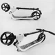 Самокат двухколесный Best Scooter 52753 Черно-белый - изображение 7
