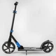 Самокат двухколесный Best Scooter 40824 Черно-голубой - изображение 2
