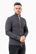 Кофта на блискавці в стилі кежуал K.O.R 35152-1 Сірий (No929 gray) M - зображення 4